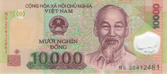 Vietnam p119m 10000 Dong 2020